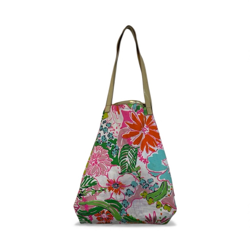 Lilly Pulitzer For Target Noise Posey Large Floral Pineapple Tote